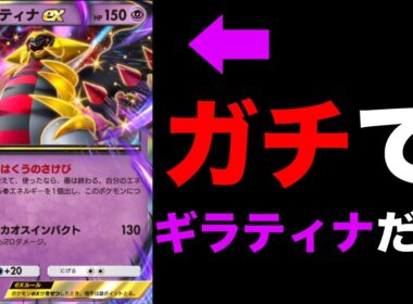 ポケモンがギラティナしかいないデッキがやばすぎた