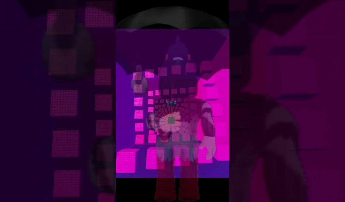 ロブロックスで傘を差すポッポ roblox umbrella pigeon