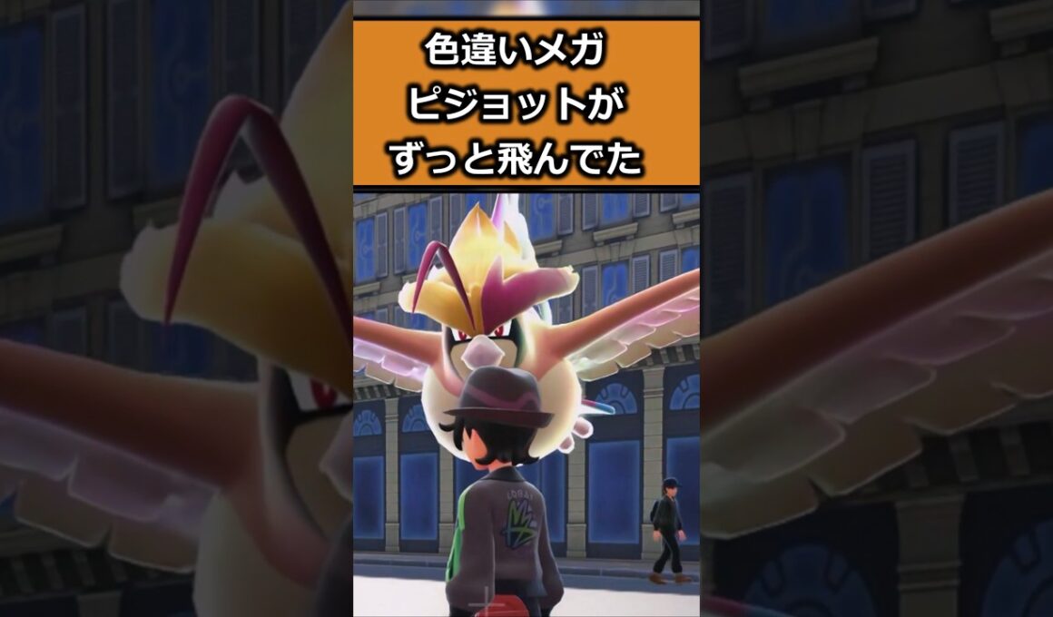 色違いメガピジョットを比較してみた!! #ポケモンレジェンズZA  #shorts #switch2 #M次元ラッシュ