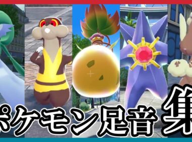 【ポケモンZA】ポケモン足音集【ポケモン連れ歩き】