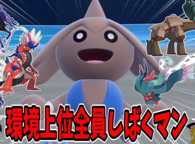 環境上位に有利！？カポエラーとかいう隠れ強ポケモン見つけました【ポケモンSV】【ゆっくり実況】
