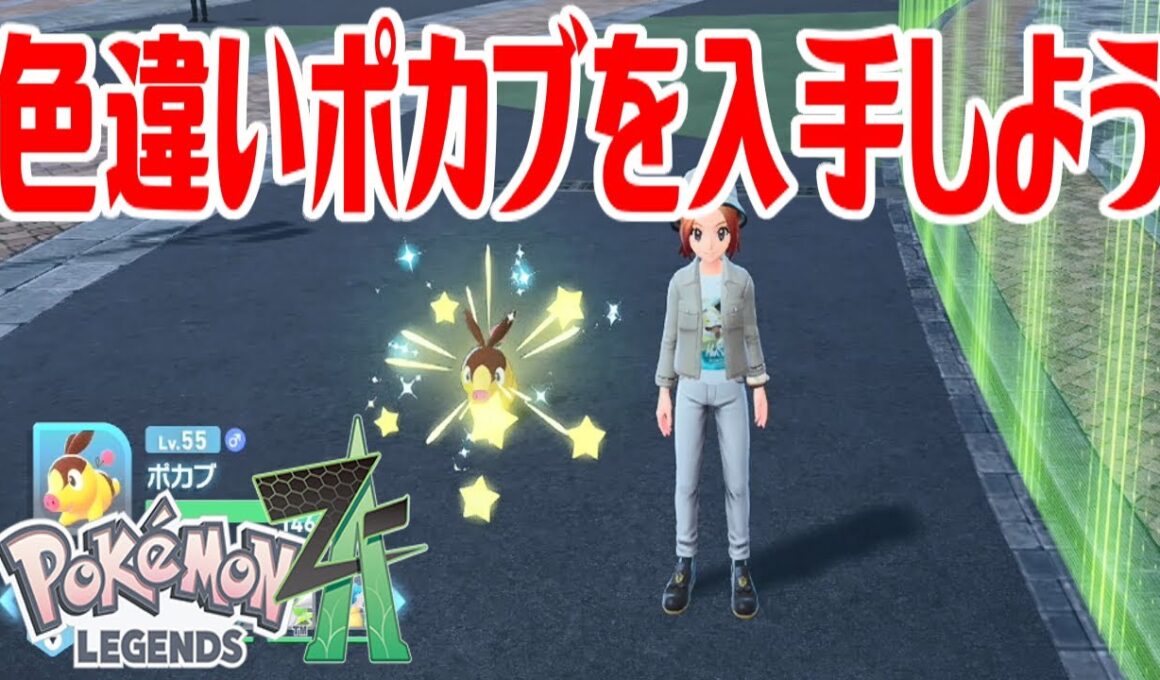 【ポケモンZ-A】色違いポカブを入手しよう【Pokémon LEGENDS Z-A】