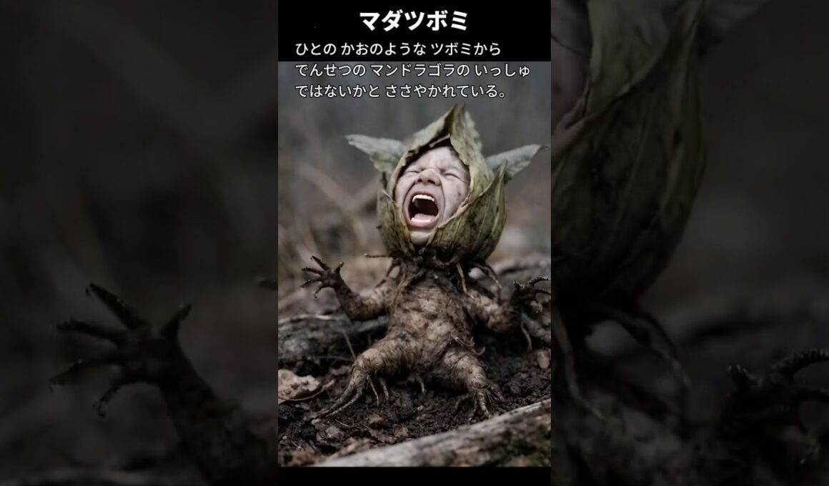 【マダツボミ】ポケモン図鑑の説明文だけでAIにリアルなモンスター作らせてみた【ウツボット】