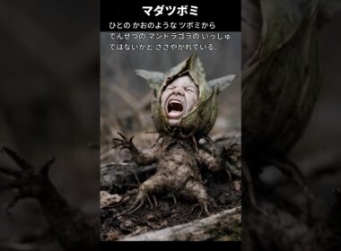 【マダツボミ】ポケモン図鑑の説明文だけでAIにリアルなモンスター作らせてみた【ウツボット】