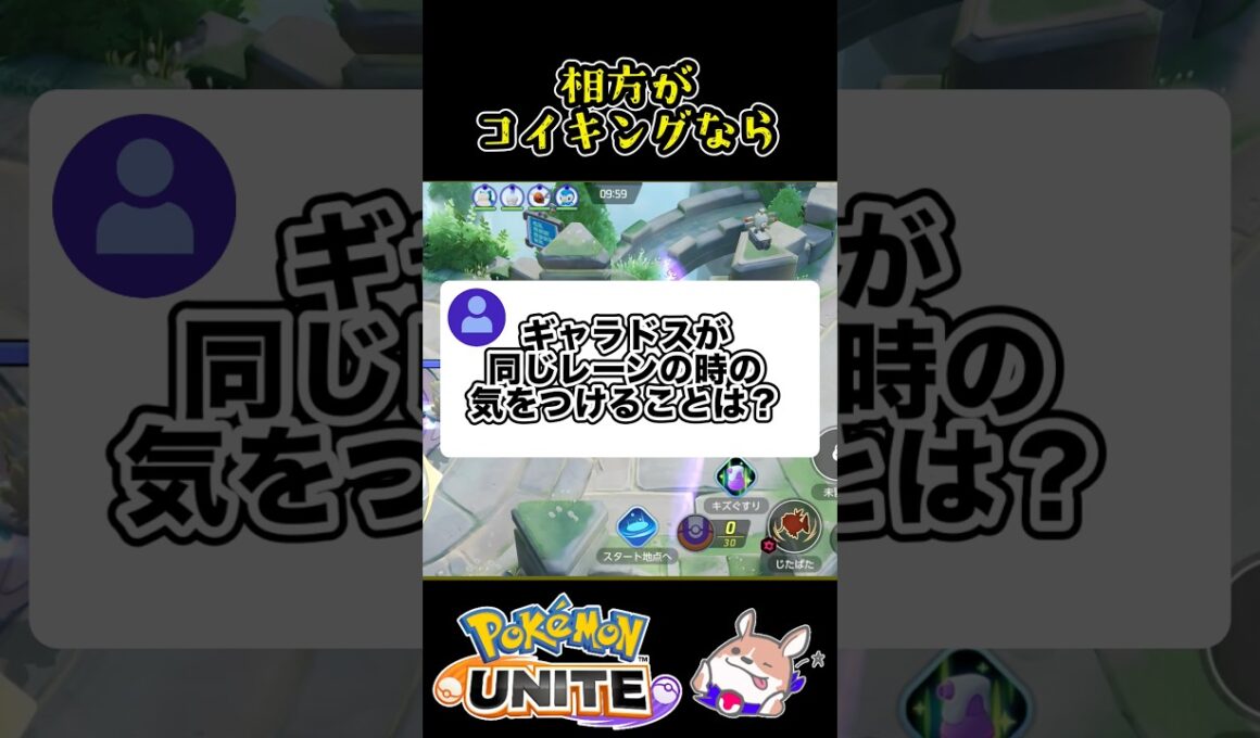 【知識】相方がコイキングなら【ポケモンユナイト】#ポケモンユナイト#店長すぐ