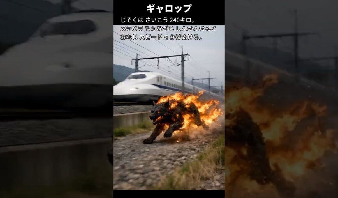 【ポニータ】ポケモン図鑑の説明文だけでAIにリアルなモンスター作らせてみた【パウワウ】