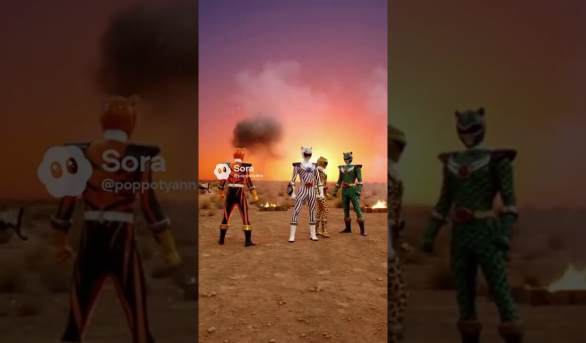 猛獣戦隊ライオンだけど全員模様が違うンジャーネタ切れ編