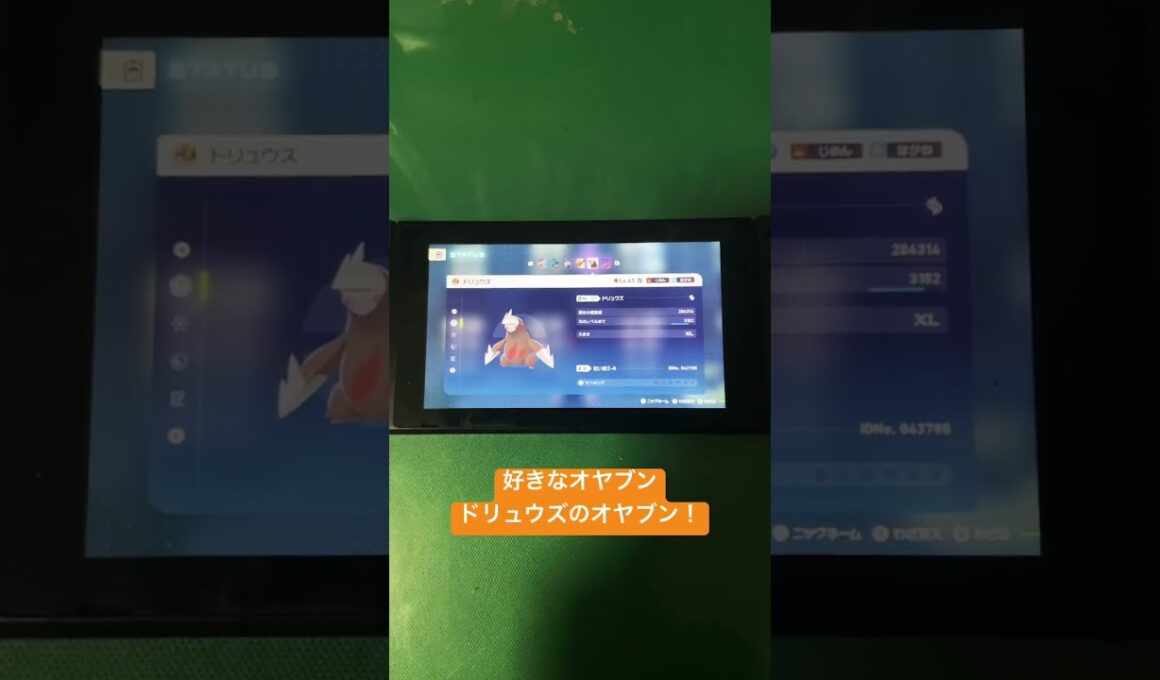 ドリュウズのオヤブンについて【ポケモンレジェンズZ-A】 #たいちゃん #ポケモン #ポケモンレジェンズza #ドリュウズ