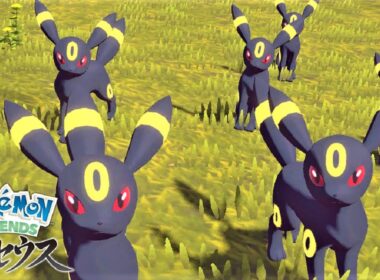 かっこかわいいブラッキー６匹に囲まれて癒されたい【ポケモンレジェンズアルセウス】