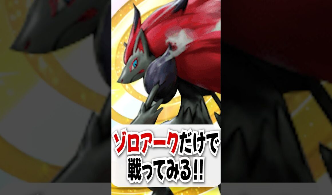 【検証】ゾロアークだけで戦ってみたらせっかくの無敵が空振りしたw【ポケポケ】