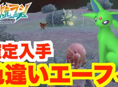 【ポケモンZA】夢の色違いブイズついに！色違いエーフィを確定入手！？【DLC「M次元ラッシュ」】