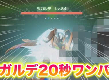 【検証】パーフェクトフォルムのジガルデを〇〇で20秒ワンパンしたったwww【レジェンズZA】