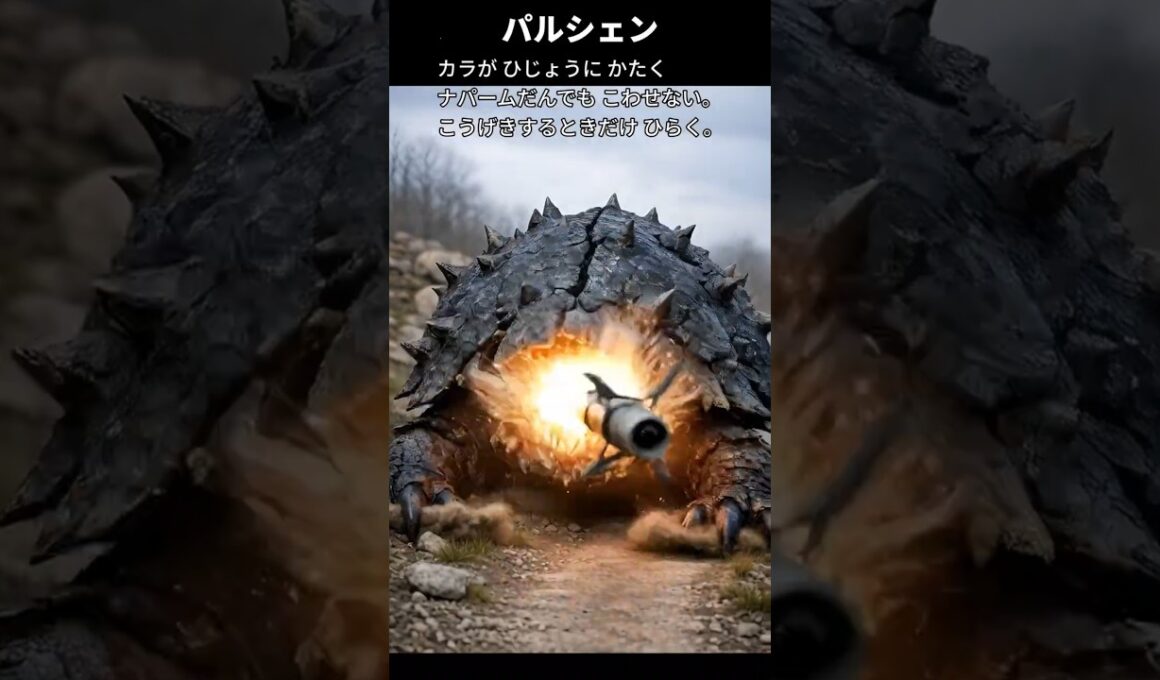 【シェルダー】ポケモン図鑑の説明文だけでAIにリアルなモンスター作らせてみた【ベトベター】