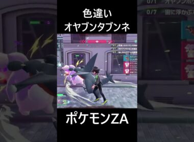 色違いオヤブンタブンネ ポケモンレジェンズZA M次元ラッシュ Pokémon LEGENDS Z-A Mega Dimension #shorts #ポケモン