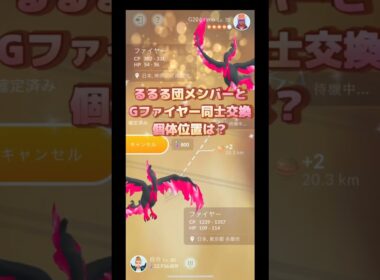 るるる団メンバーとガラルファイヤー同士キラ交換してみた🫣