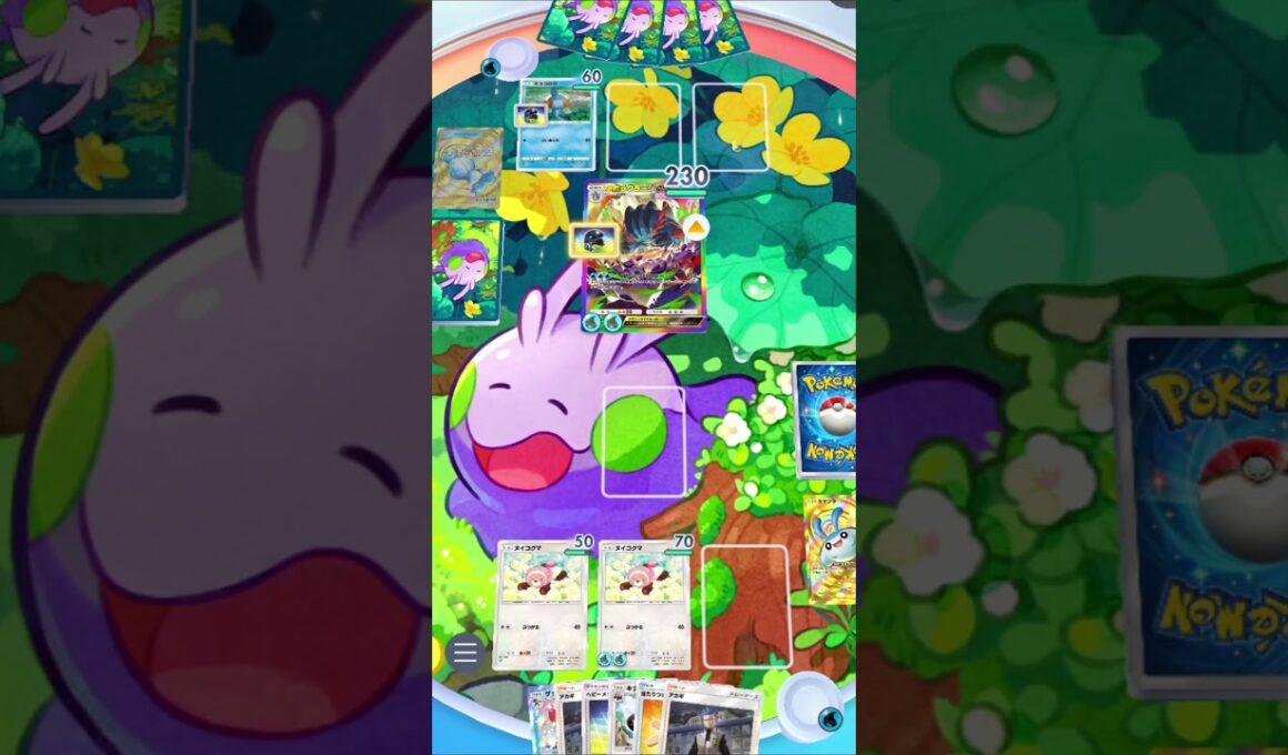 【ポケポケ】メガポケメタ キテルグマ ゲッコウガデッキ#shorts #pokemon #ポケモン #pokemontcgpocket