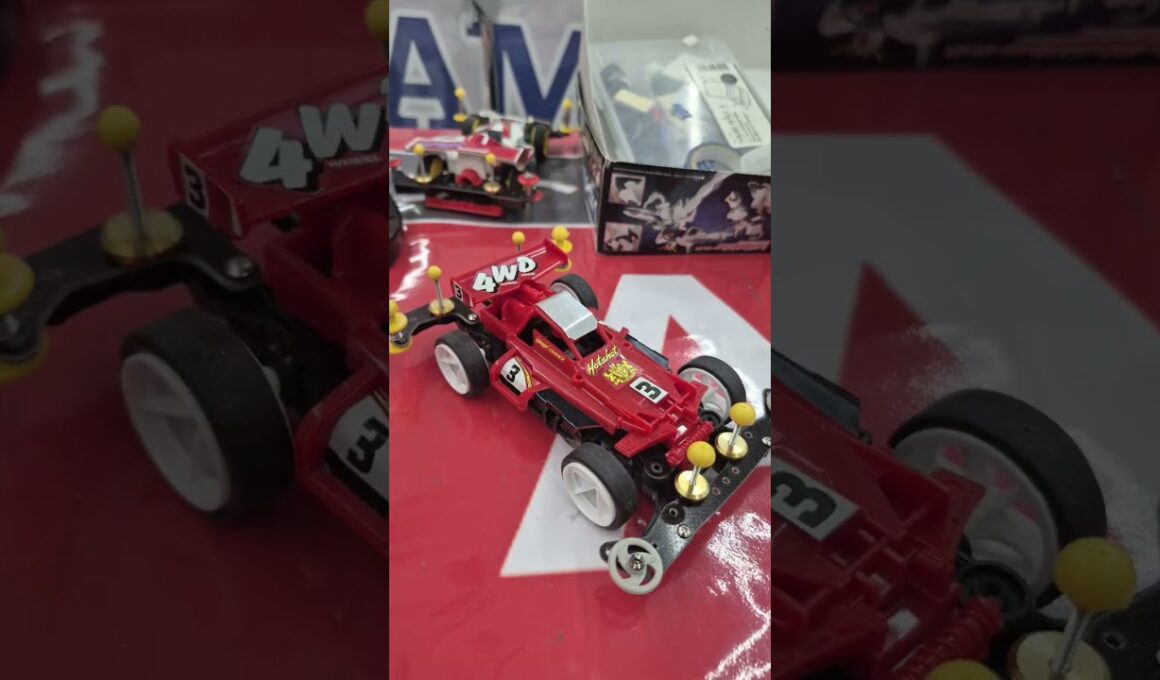 1500円、ミニ四駆走行シーン、完走できませんでした。