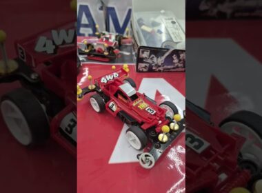 1500円、ミニ四駆走行シーン、完走できませんでした。