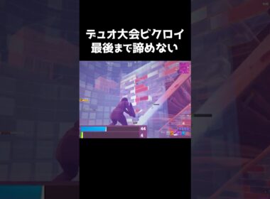 デュオ大会ビクロイ⁉ #shorts 473 #フォートナイト #フォトナ #キル集
