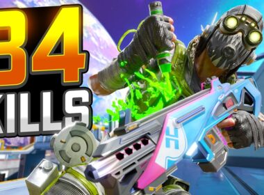 驚異のオクタン34キル＆7,525ダメージ Apex Legends
