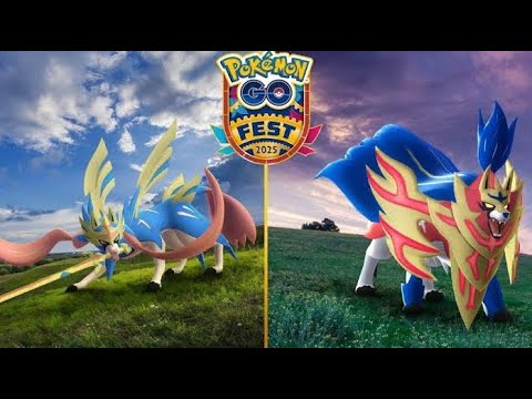 【ポケモンGO】戦闘！ザシアン•ザマゼンダBGM-Go Fest 2025 -Ver