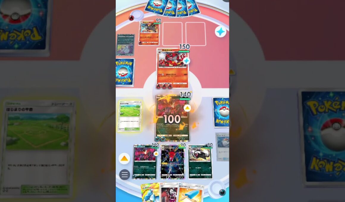 【ポケポケ】合計3エネトラッシュ狂ってる イベルタル タチフサグマ アリアドスデッキ #shorts #ポケポケ #ポケモン #pokemon #pokemontcgpocket