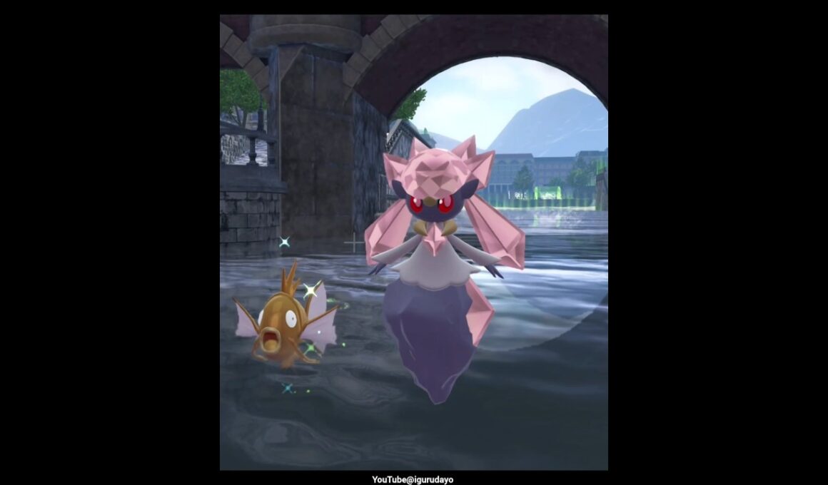 ディアンシー可愛い…！Diancie😍#ポケモンza #pokemonlegendsza