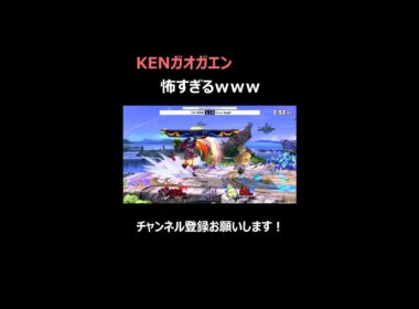 上スマを擦るKENガオガエンが怖すぎるwww 【スマブラSP】