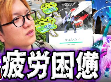 キュレムにディアパル…カロスへの道を全力でやり続けた結果がこちらです…【ポケモンGO】