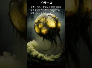 【ドガース】ポケモン図鑑の説明文だけでAIにリアルなモンスター作らせてみた【モンジャラ】