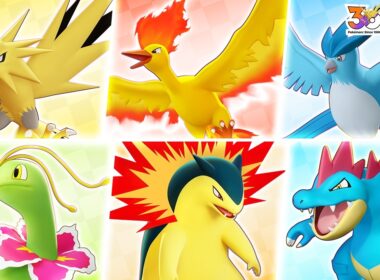 【公式】『Pokémon UNITE（ポケモンユナイト）』にサンダー・ファイヤー・フリーザーが順次登場！さらにメガニウム・バクフーン・オーダイルの参戦も決定！