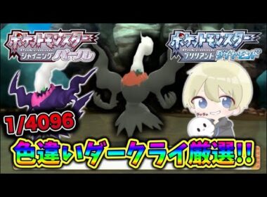 【色違い厳選】確率1/4096！色違いダークライ厳選配信！ポケモンzaラスボスを厳選する！ #ポケモンza #ポケモンbdsp #色違い厳選 #朝活  #pokemon  #shorts