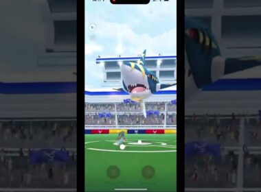 【ポケモンGO】メガサメハダーをメガルカリオ単騎でソロ討伐！！ #ポケモンgo #shorts #pokemongo