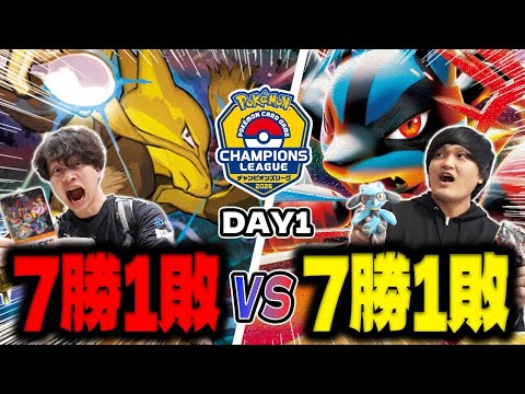 【ポケカ/対戦】ダブルDAY2突破‼︎CL福岡DAY1使用デッキでポケカプロがガチバトル！（フーディン vs メガルカリオex/新レギュ/CL2026福岡）