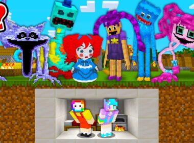 ポピープレイタイムの化け物から本気で生き残ろうとした結果！？【まいくら・マインクラフト/ハギーワギー/Poppy Playtime 5】