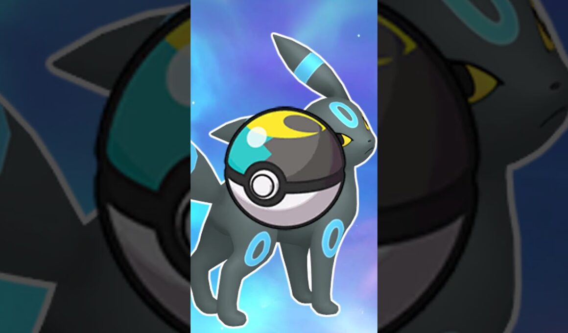 【オシャボ】色違いブラッキーみんなは何ボールに入れる？#shorts #ポケモンsv #ポケモンsv色違い #pokémon