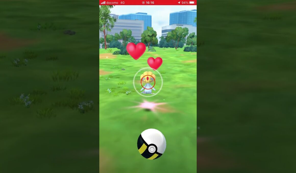 激レア⁉︎ユクシー出現getなるか？(おさんぽおこう) #ポケモンgo #pokemongo #ユクシー