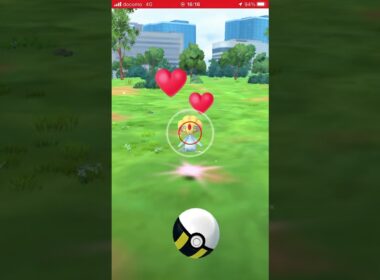 激レア⁉︎ユクシー出現getなるか？(おさんぽおこう) #ポケモンgo #pokemongo #ユクシー