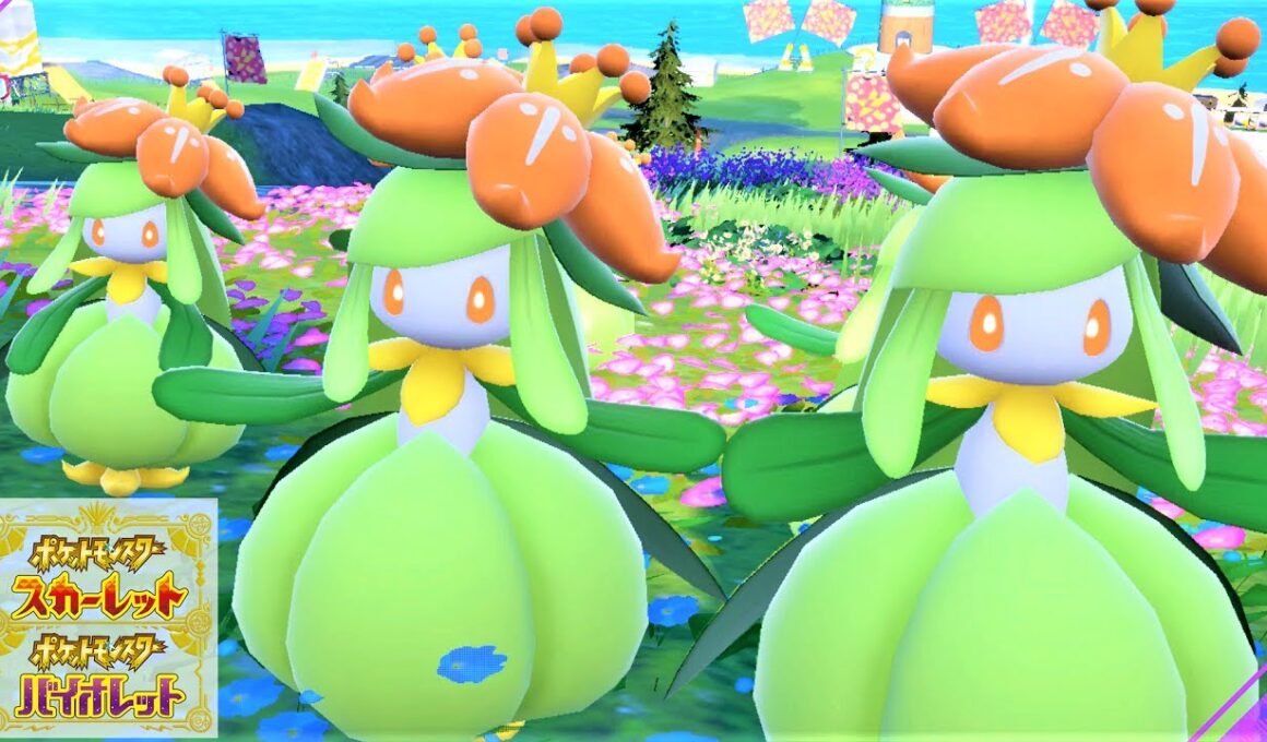 【可愛い】ドレディア６匹に囲まれて癒されピクニック【ポケモンSV】