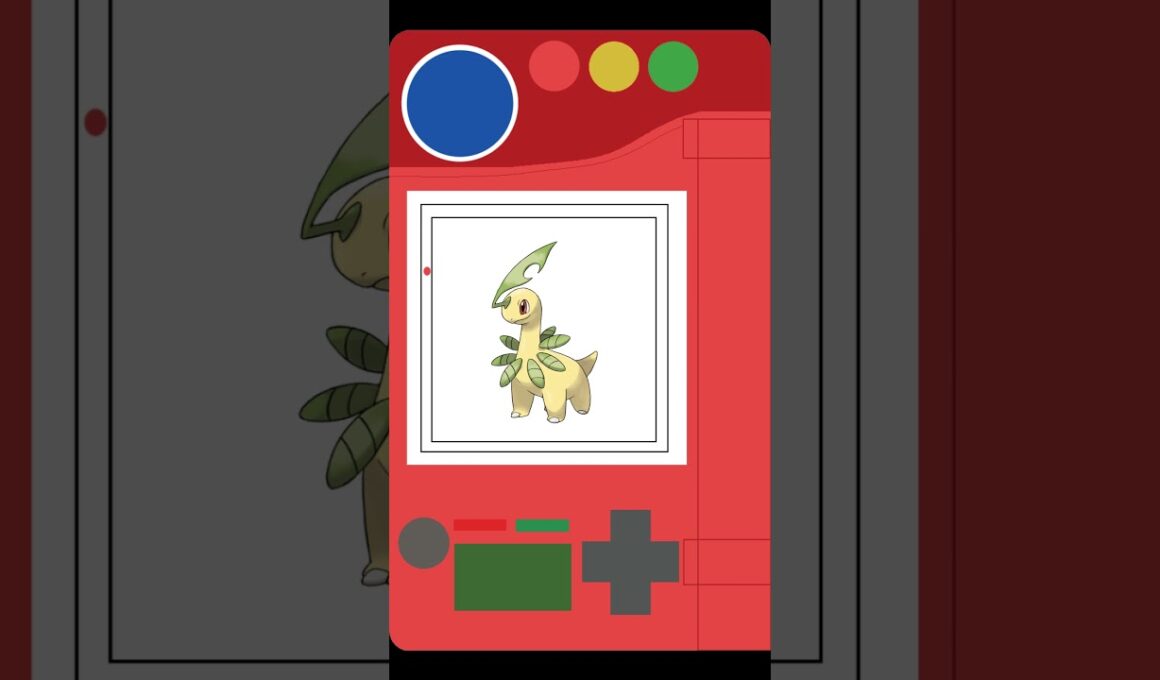 『オーキド博士のポケモン図鑑 #0153 』ベイリーフ『蓮音レコン/神主系VTuber』#声真似 #オーキド博士 #ポケットモンスター #ポケモン川柳 #shorts