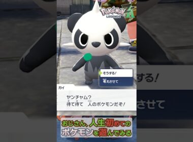 ヤンチャム きみに決めた！初めてのポケモン  #ポケモン #ZA #Pokémon LEGENDS Z-A