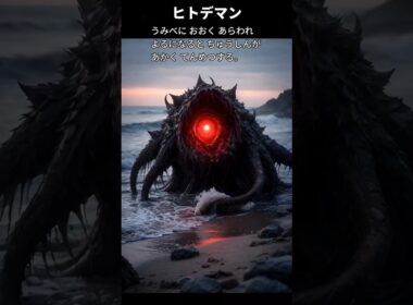 【ヒトデマン】ポケモン図鑑の説明文だけでAIにリアルなモンスター作らせてみた【スターミー】