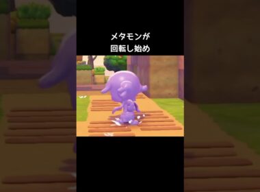 メタモンが回転すると【ぽこあポケモン】#パッチール