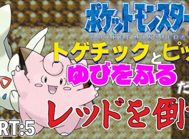 【ポケモン金銀】トゲチックとピッピのゆびをふるだけで打倒レッドを目指すポケットモンスター銀ver 最終回【縛りプレイ】