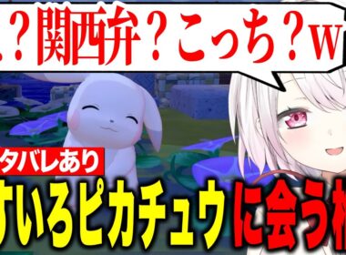 【 ぽこあポケモン 】うすいろピカチュウ（うすチュウ）にあったしぃしぃのリアクションが可愛すぎる※ネタバレあり【にじさんじ切り抜き/椎名唯華】