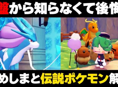 【ぽこあポケモン】※序盤から注意！ゆめしまでやるべき事！絶対後悔する伝説ポケモンの仕様について解説【ぽこポケ】エンテイ/スイクン/ライコウ/ミュウツー