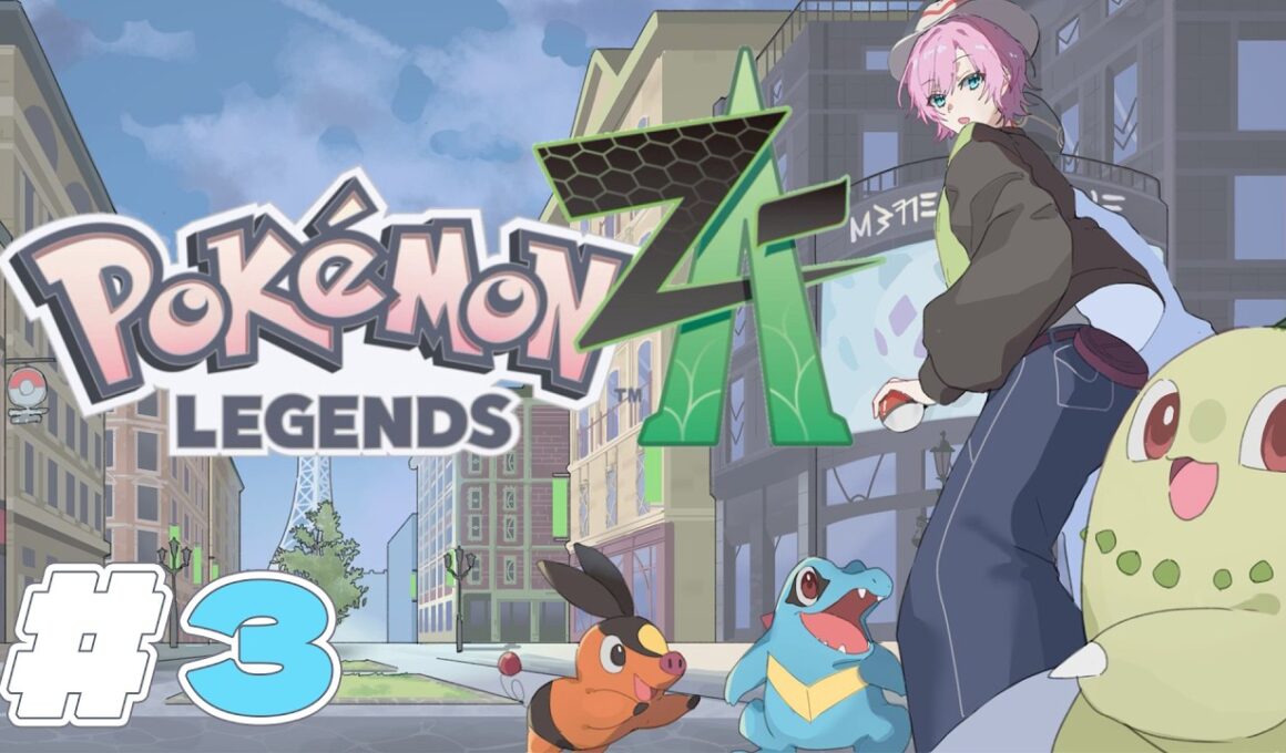 ▶︎▷Pokémon LEGENDS Z-A｜#3 アブソル、かわいいよアブソル｜夕陽リリ￤にじさんじ