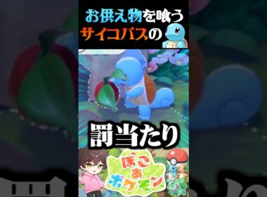 【サイコパス】お墓のお供え物を食べるサイコパスのゼニガメがヤバすぎる【ぽこあポケモン】【うさごん】