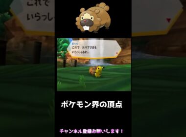 【悲報】弱肉強食のポケモン界の頂点に君臨する最強ポケモン #shots #ポケパーク #ポケモン #ビッパ