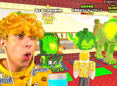 世界1体のラッキーブロックもらえた...